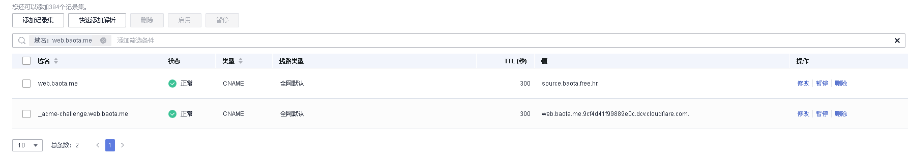 CloudFlare SAAS(cname) 接入网站域名-滴滴资源网